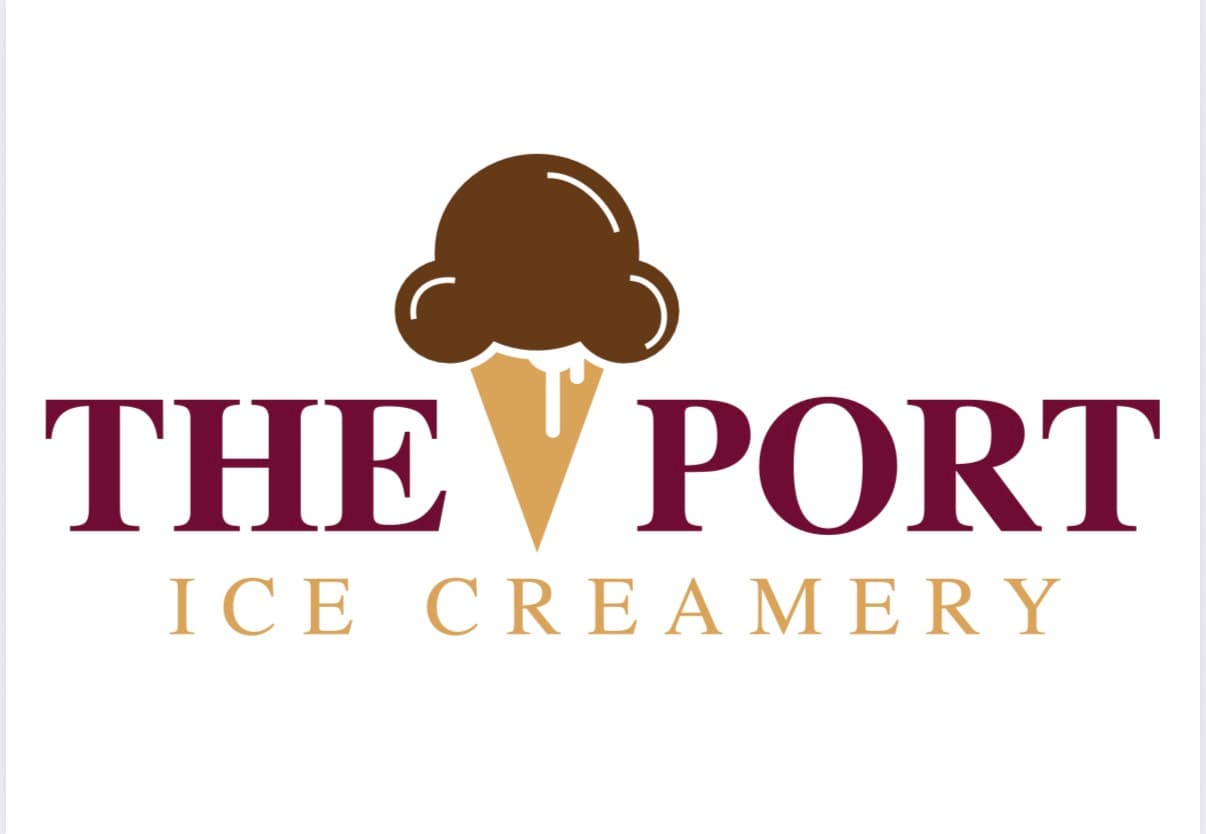 The Port Ice Creamery logo